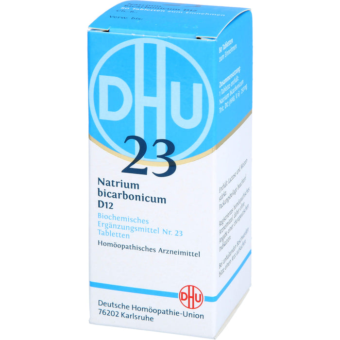 DHU Schüßler-Salz Nr. 23 Natrium bicarbonicum D12 Tabletten, 80 St. Tabletten