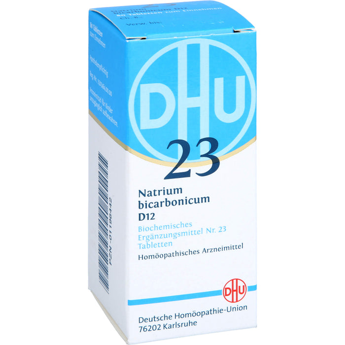 DHU Schüßler-Salz Nr. 23 Natrium bicarbonicum D12 Tabletten, 80 pc Tablettes