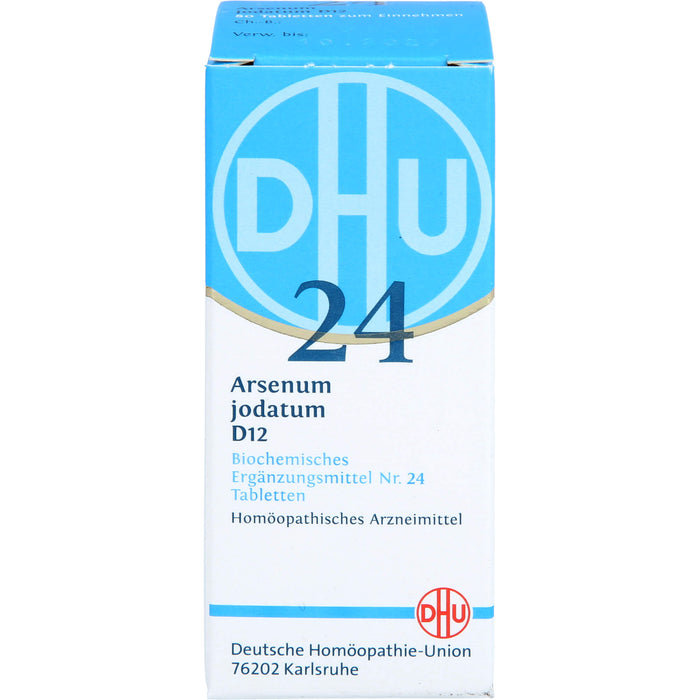 DHU Schüßler-Salz Nr. 24 Arsenum jodatum D12 Tabletten, 80 pc Tablettes