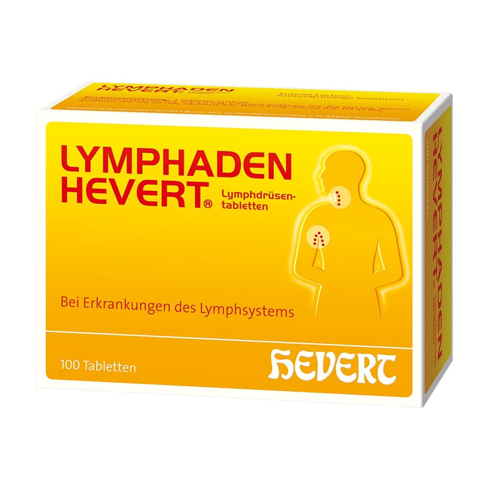 Lymphaden Hevert Lymphdrüsentabletten, 100 pc Tablettes