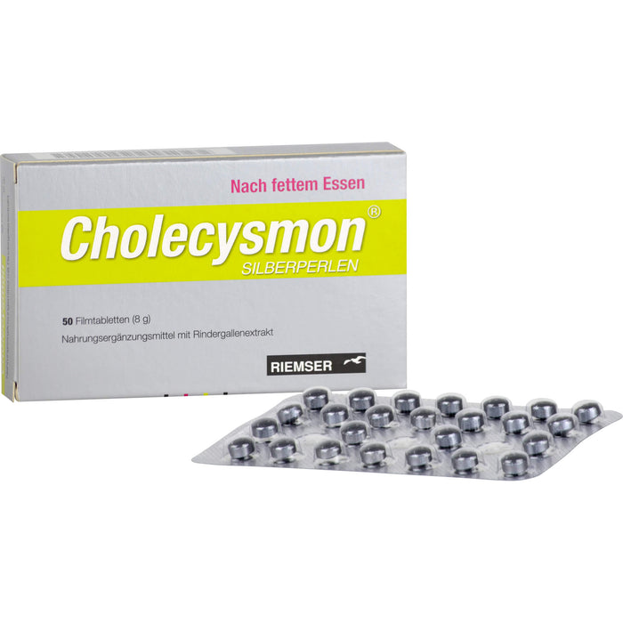 Cholecysmon Silberperlen, 50 St. Tabletten