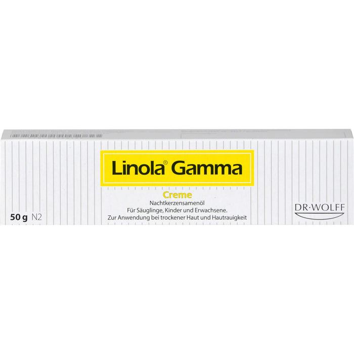 Linola Gamma Creme zur Anwendung bei trockener Haut und Hautrauigkeit, 50 g Cream