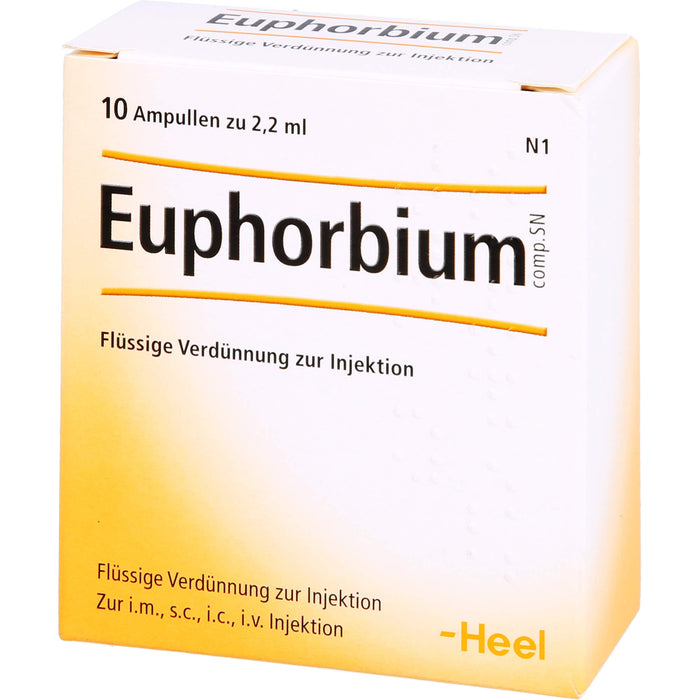 Heel Euphorbium comp. SN flüssige Verdünnung zur Injektion, 10 pc Ampoules