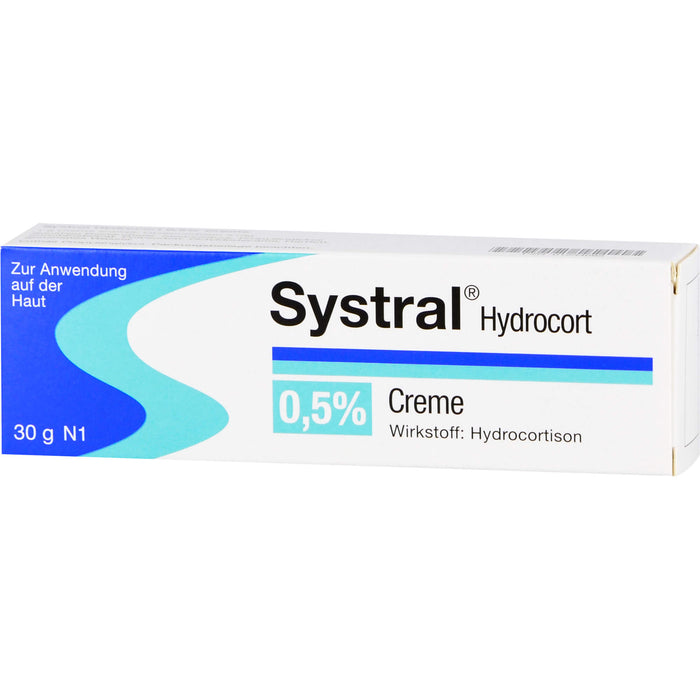 Systral Hydrocort 0.5% Creme bei allergischen & entzündlichen Hauterkrankungen, 30 g Cream