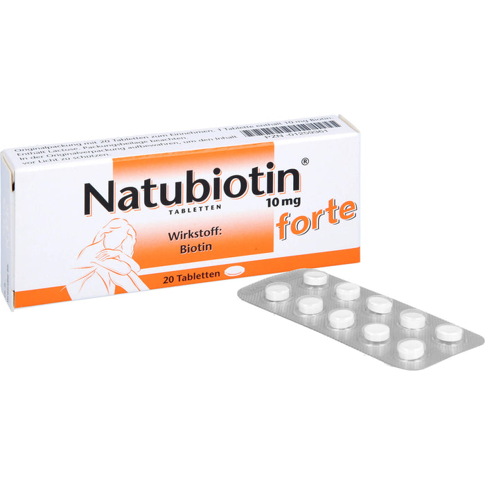 Natubiotin 10mg forte, 20 St TAB