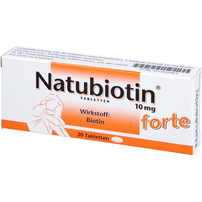 Natubiotin 10mg forte, 20 St TAB