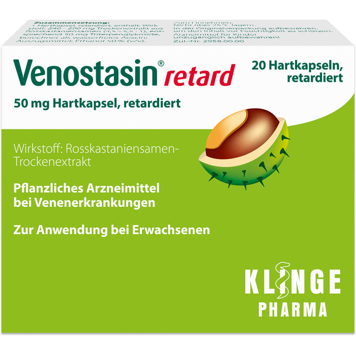 Venostasin retard Kapseln, 20 pc Capsules