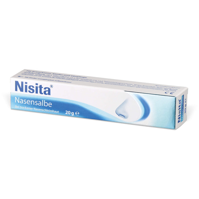 Nisita Nasensalbe bei trockener Nasenschleimhaut, 20 g Ointment