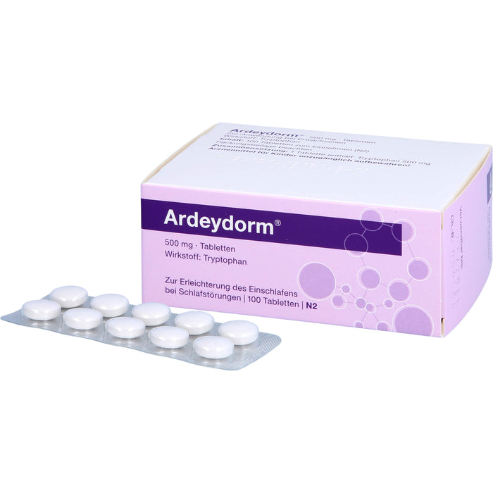 Ardeydorm Tabletten bei Schlafstörungen, 100 pcs. Tablets