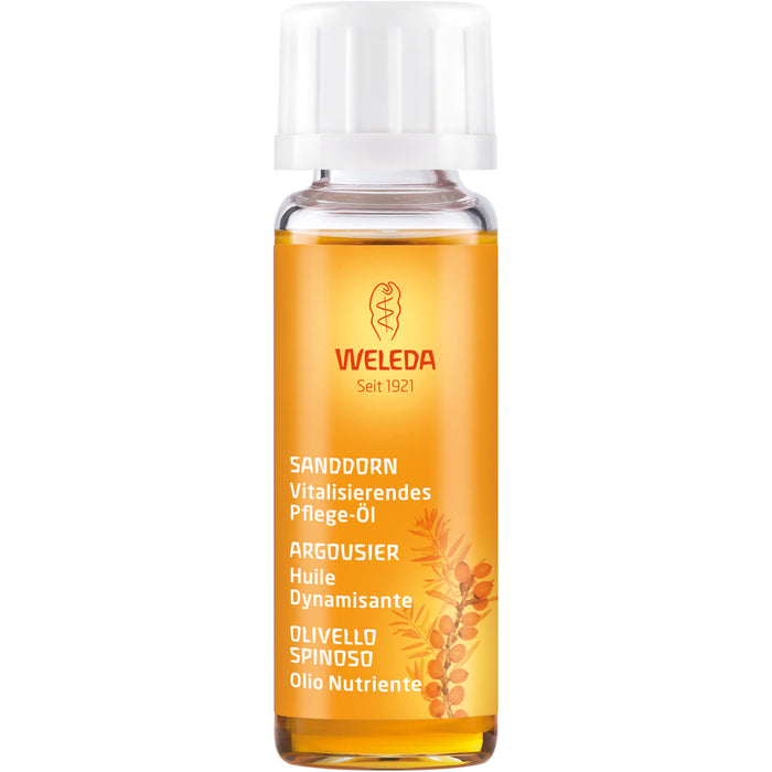 WELEDA Sanddorn Pflegeöl aufbauende Intensivpflege, 10 ml Öl