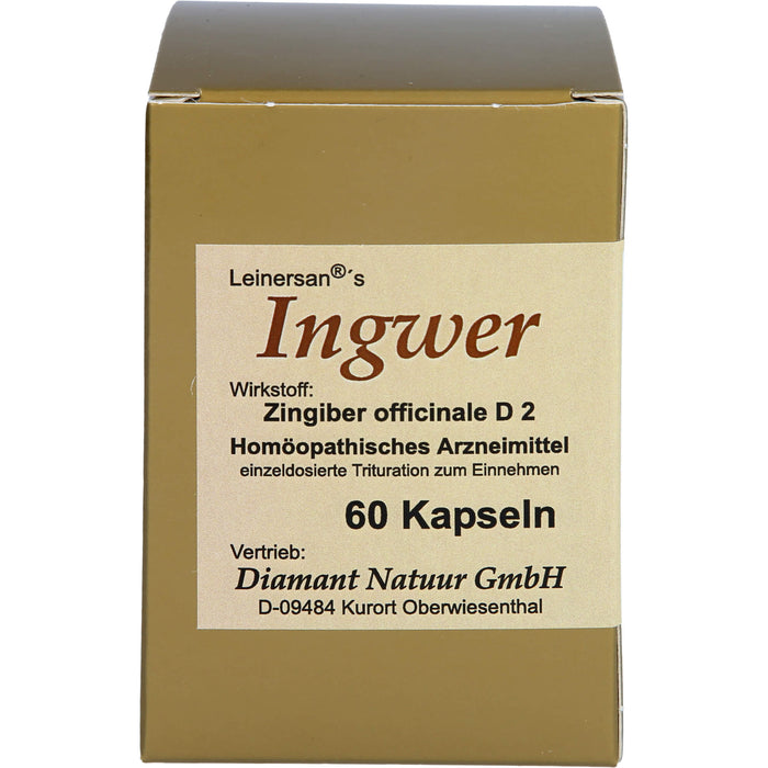 Ingwer Diamant Natuur Kapseln, 60 St KAP