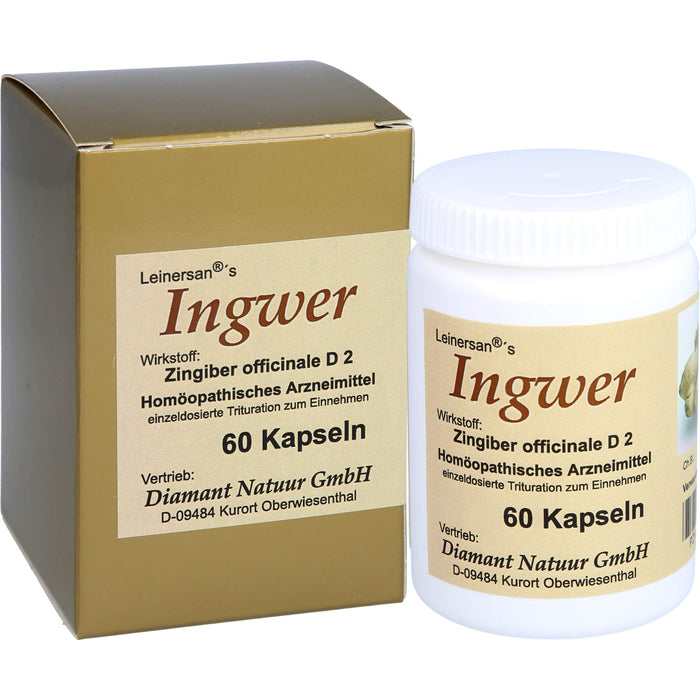 Ingwer Diamant Natuur Kapseln, 60 St KAP