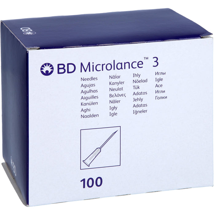 BD Microlance 3 Sonderkanüle 27G 1/2 0,4x13mm, 100 St KAN