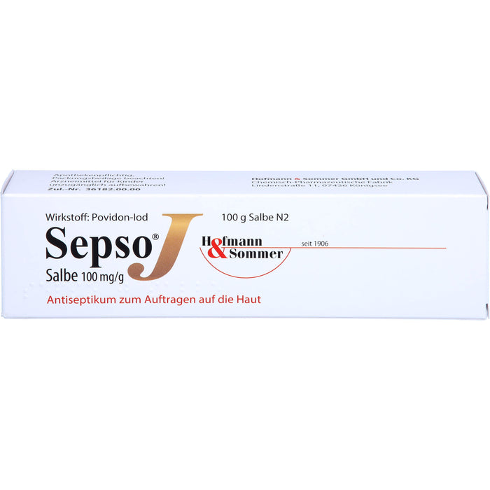 Sepso J Salbe, 100 g Onguent