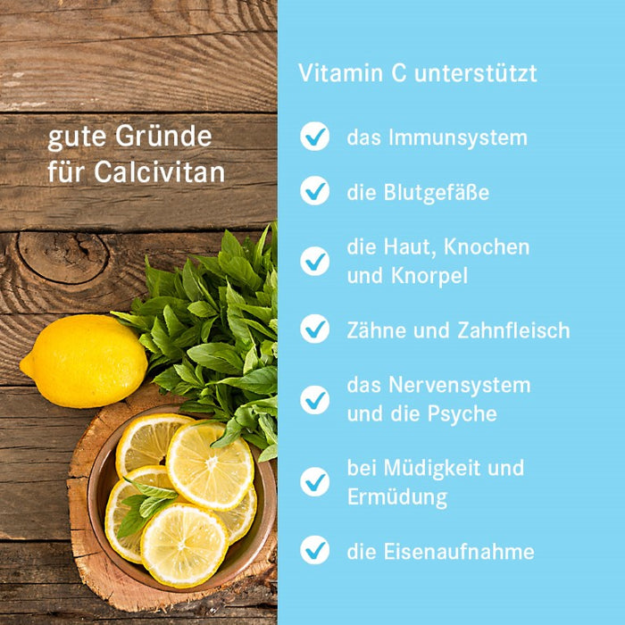 Calcivitan - Pascoe Vital Tabletten für gesunde Knochen, 100 pc Tablettes