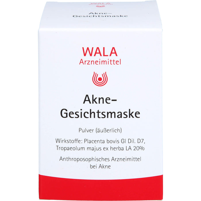 WALA Akne-Gesichtsmaske Pulver, 100 g Powder