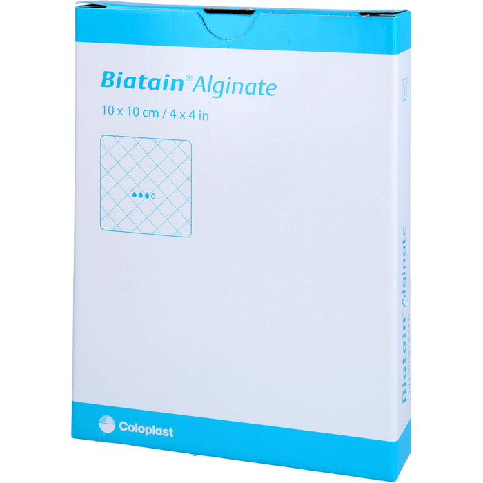 Biatain Alginate Kompressen 10x10cm, 10 St VER