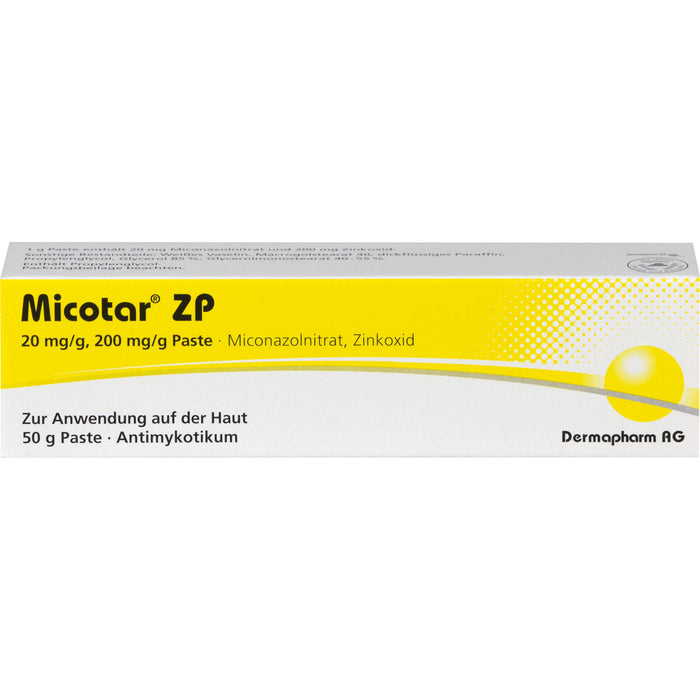 Micotar ZP Paste bei Hefepilzerkrankungen, 50 g Crème