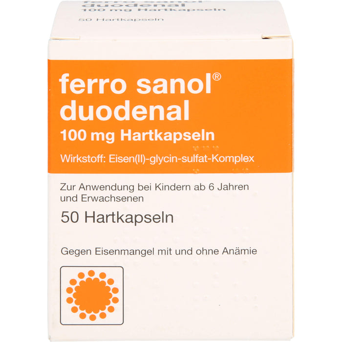 ferro sanol duodenal Kapseln gegen Eisenmangel, 50 pcs. Capsules