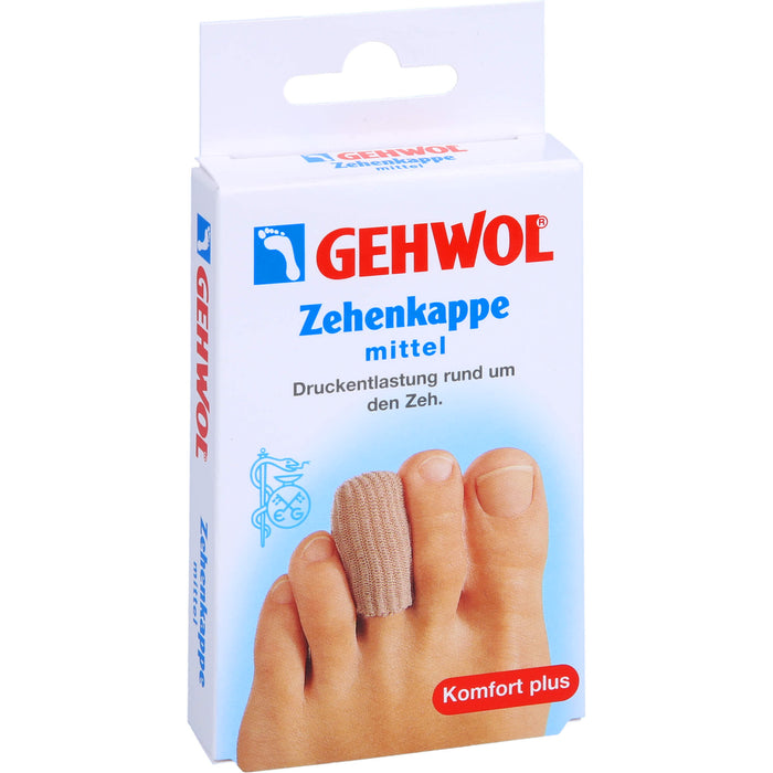 GEHWOL Polymer-Gel Zehenkappe mittel, 1 St