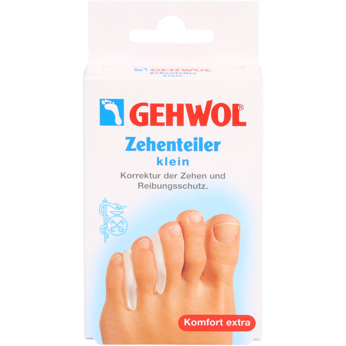 GEHWOL Polymer-Gel Zehenteiler klein, 3 St. Zehenteiler