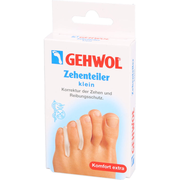 GEHWOL Polymer-Gel Zehenteiler klein, 3 St. Zehenteiler