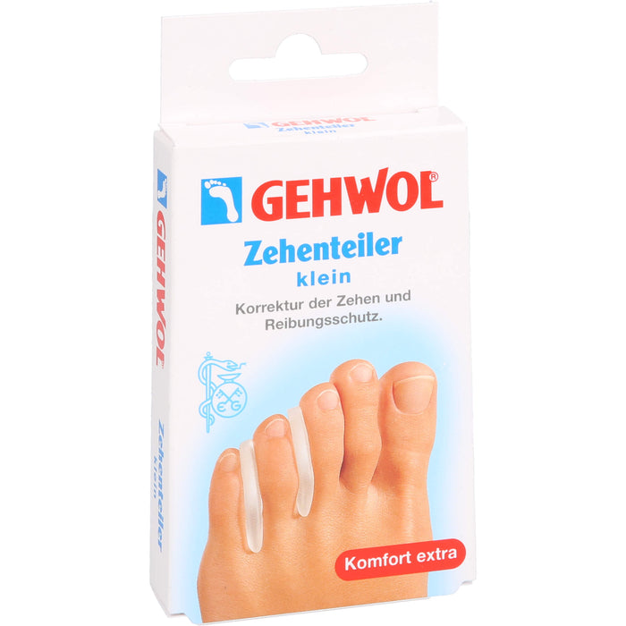 GEHWOL Polymer-Gel Zehenteiler klein, 3 pcs. Toe divider