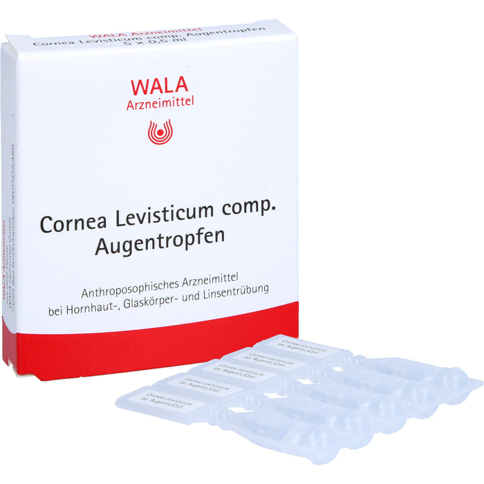 WALA Cornea/Levisticum comp. Augentropfen, 5 pcs. Single-dose pipettes