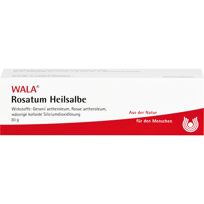 WALA Rosatum Heilsalbe, 30 g Ointment