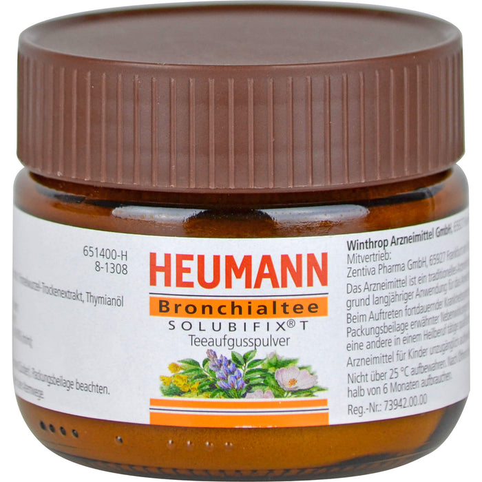 HEUMANN Bronchialtee Solubifix Teeaufgusspulver, 30 g Powder