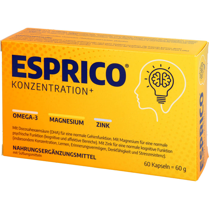 ESPRICO diätetisches Lebensmittel Kapseln, 60 pc Capsules