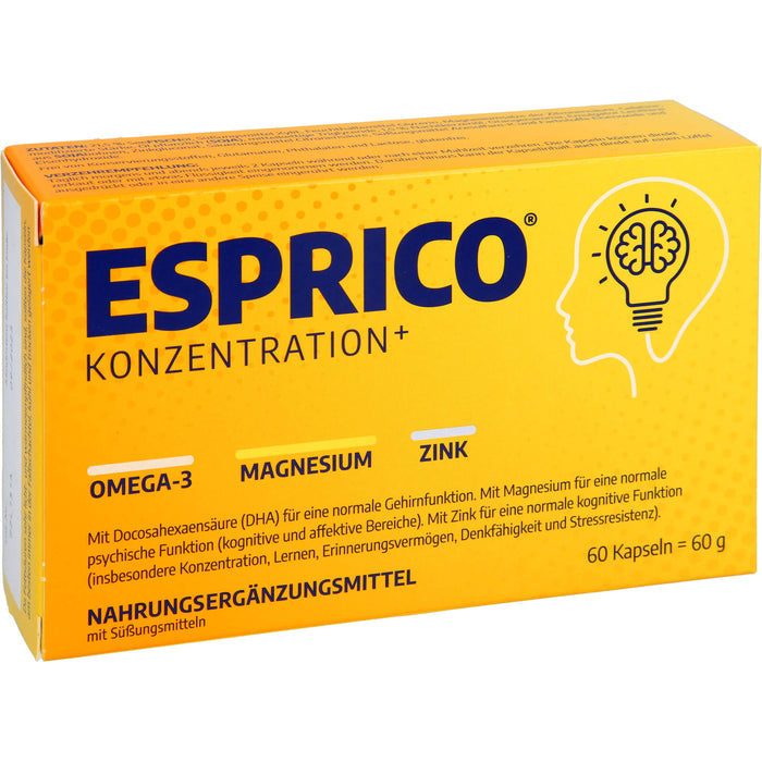 ESPRICO diätetisches Lebensmittel Kapseln, 60 pc Capsules