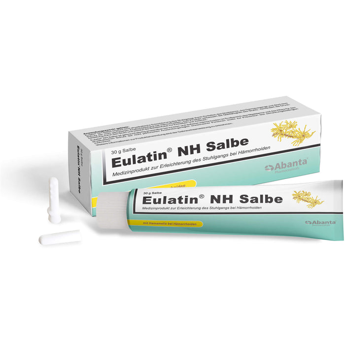 Eulatin NH Salbe zur Erleichterung des Stuhlgangs bei Hämorrhoiden, 30 g Onguent