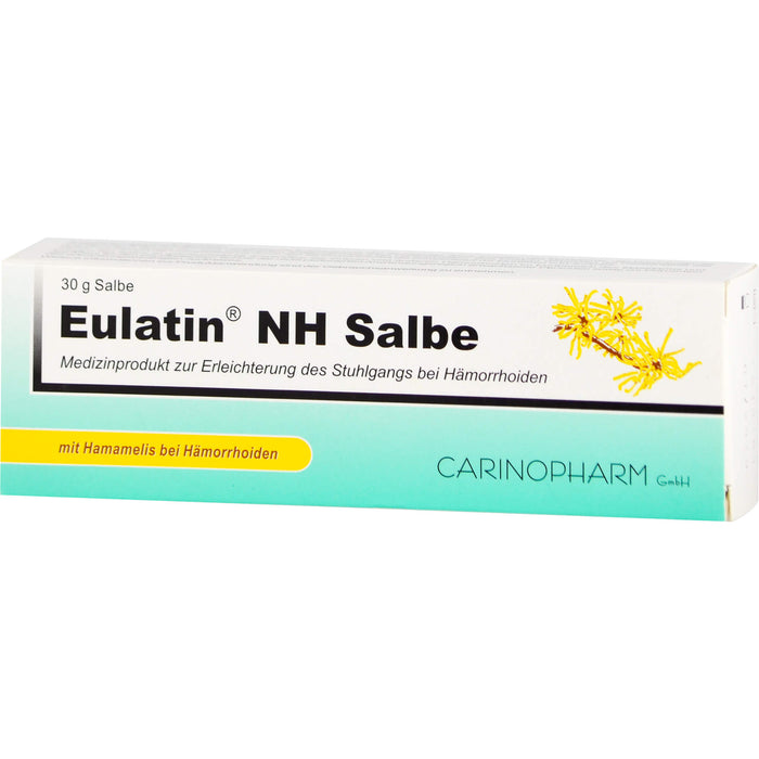 Eulatin NH Salbe zur Erleichterung des Stuhlgangs bei Hämorrhoiden, 30 g Ointment