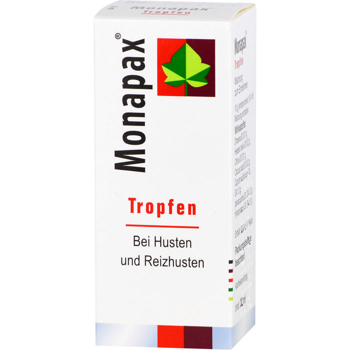 Monapax Tropfen bei Husten und Reizhusten, 20 ml Lösung