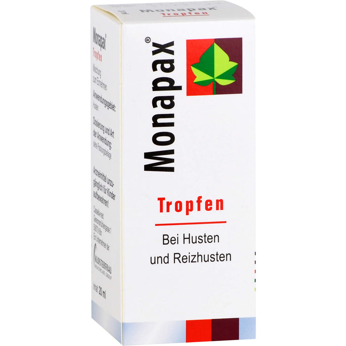 Monapax Tropfen bei Husten und Reizhusten, 20 ml Lösung