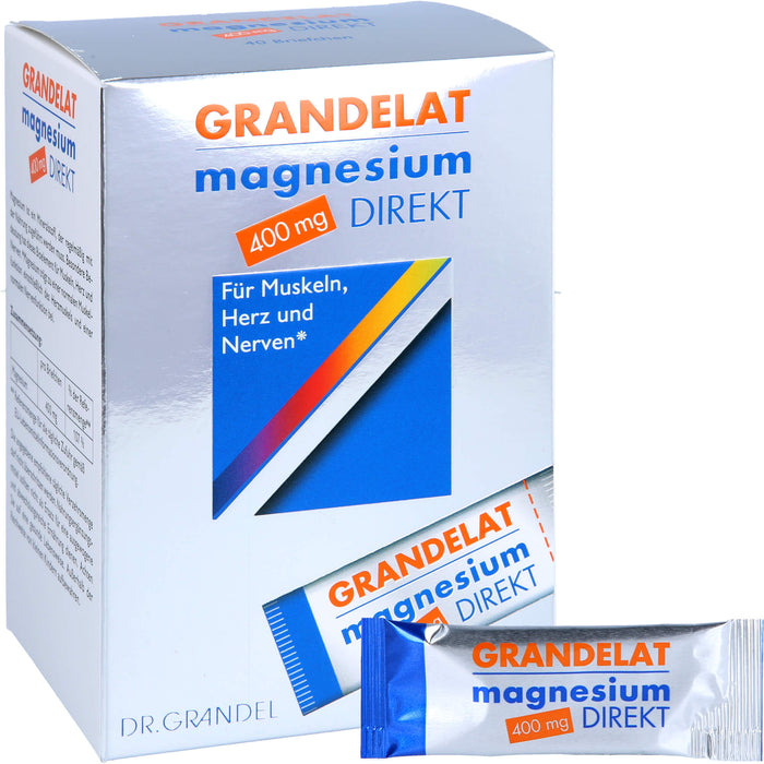 Grandelat Magnesium direkt Briefchen, 40 pc Sachets