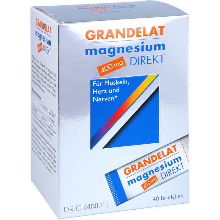 Grandelat Magnesium direkt Briefchen, 40 pc Sachets