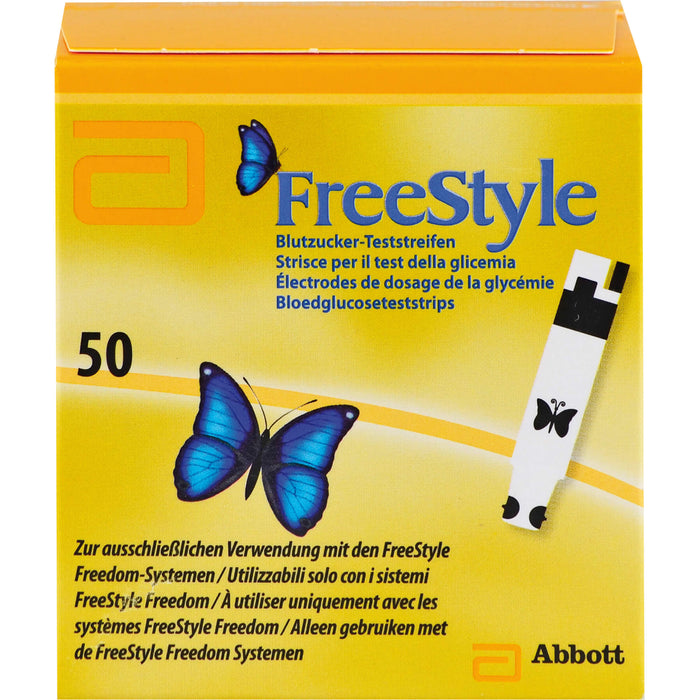FreeStyle Blutzucker-Teststreifen, 50 St TTR