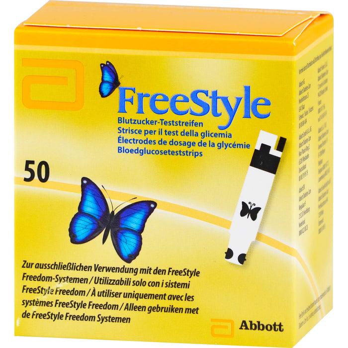 FreeStyle Blutzucker-Teststreifen, 50 St TTR