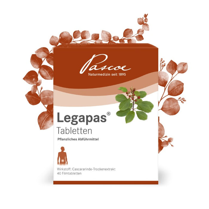 Legapas Tabletten bei Verstopfung, 40 St. Tabletten