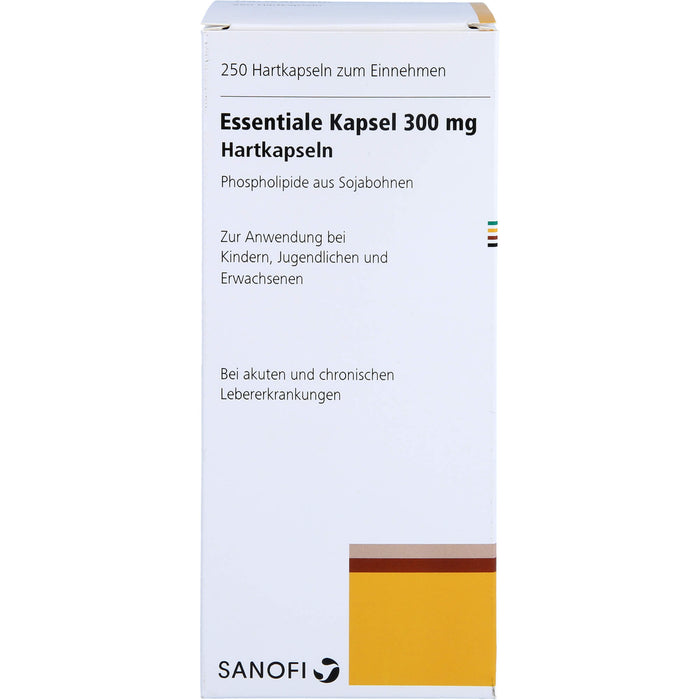 Essentiale Kapseln 300 mg bei akuten und chronischen Lebererkrankungen, 250 St. Kapseln