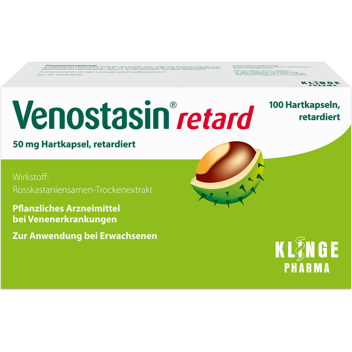 Venostasin retard Kapseln bei Venenerkrankungen, 100 pcs. Capsules