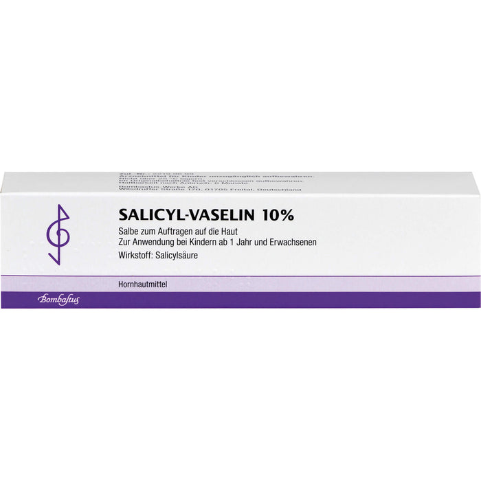 Bombastus Salicyl-Vaselin 10% Salbe, 100 ml Ointment