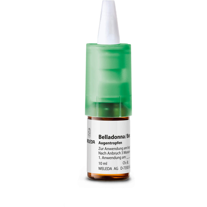 WELEDA Belladonna/Betula/Formica Augentropfen bei Glaskörpertrübung, 10 ml Solution