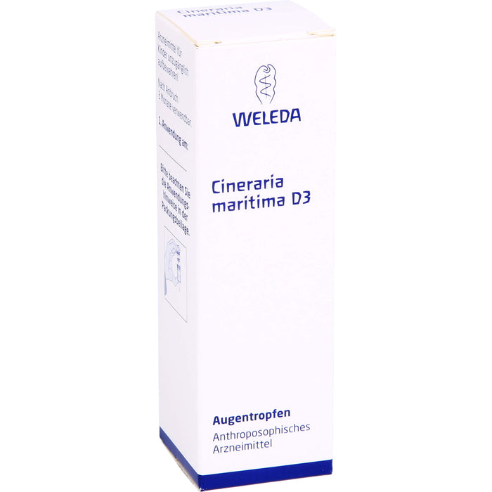 WELEDA Cineraria maritima D3 Augentropfen, 10 ml Solution