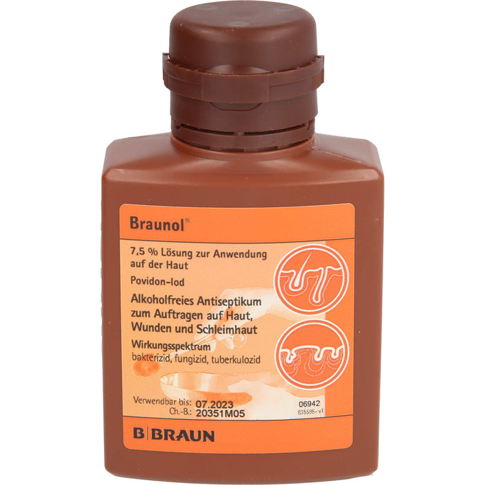 Braunol Lösung alkoholfreies Antiseptikum, 100 ml Lösung