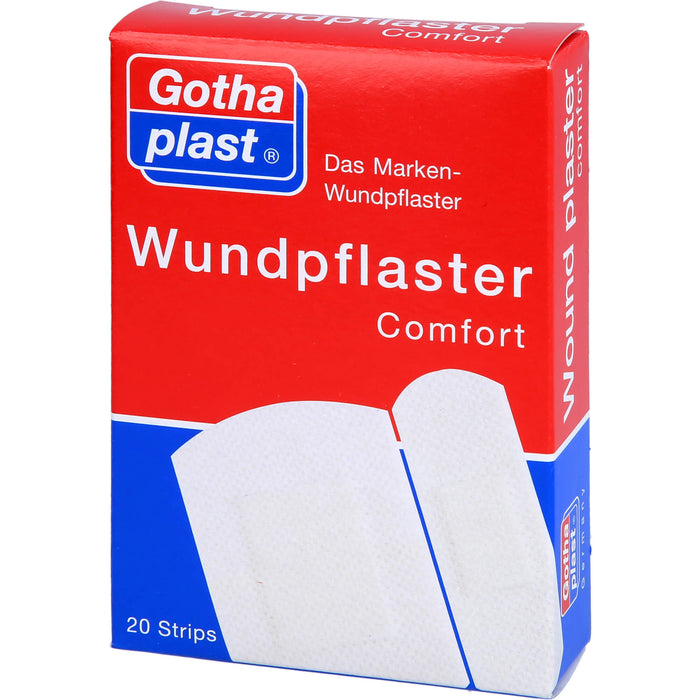 Gothaplast Wundpflaster Comfort Strips in 2 Größen, 20 pc Pansement