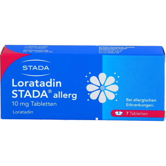 Loratadin STADA 10 mg Tabletten bei allergischen Erkrankungen, 7 pc Tablettes