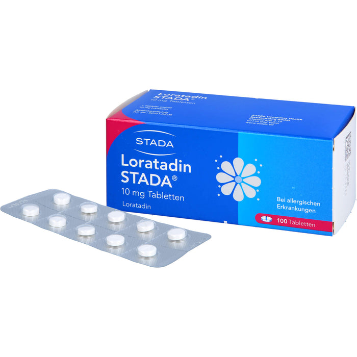 Loratadin STADA 10mg Tabletten, 100 pcs. Tablets